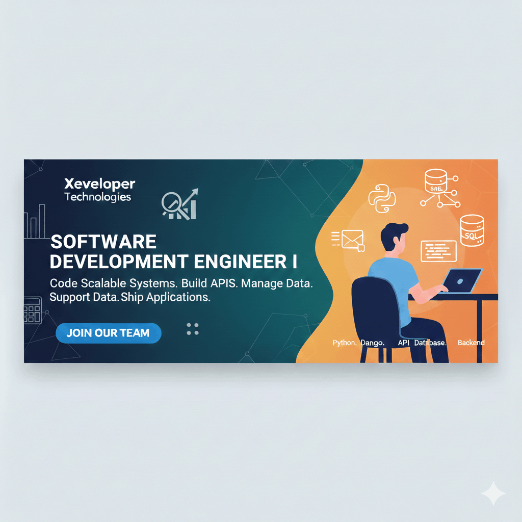 Software Development Engineer (SDE 1) – Python/Django